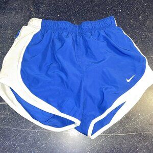 Nike Dri Fit Tempo Athletic Comfort Blue Running Shorts Size X-Small Lined